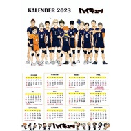 Custom calendar poster 2023 anime/kpop/manga/vtuber/manhwa size A3