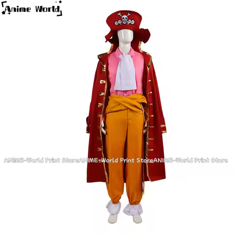 ใCustom SizeใAnime Gol D Roger Gold Roger Costume Cosplay Uniform Suit Set Outfit Halloween
