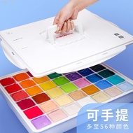 ✱✼Mia Gouache Paint Set Jelly Pack Color Pigment Art Student Special Gouache 24 Color Painting Paint