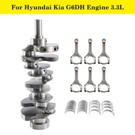 Artudatech G6DH 3.3L Engine Crankshaft Rods w/ Bearing Kit for HYUNDAI Santa Fe Car Accessories