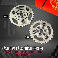 Genuine Redleo Wave, Dream 28T - 32T adjustable cam gear