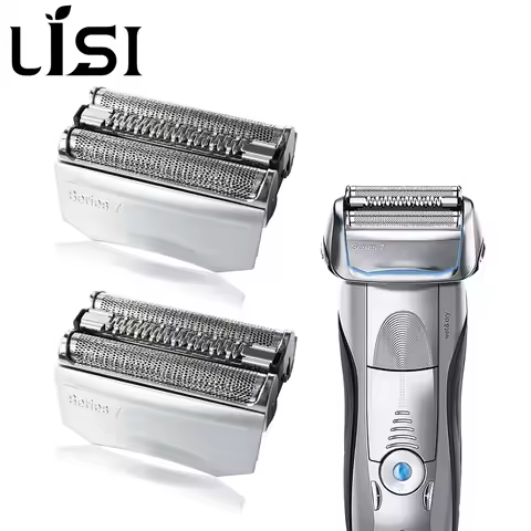 LISI 70S Replacement Head Fit for Braun Series 7 S7 720cc 750cc 760cc 790cc 799 797 Foil and Cutter 