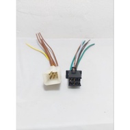 6 pin connection socket, dotted cable, 6 PIN cable connection socket