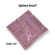 [Ready] Qaima Scarf Dg Logo Zoya Pin Free Box Kerudung Segiempat By