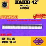 LE42B8000 HAIER 42" LED TV BACKLIGHT (LAMPU TV) HAIER 42 INCH LED TV BACKLIGHT