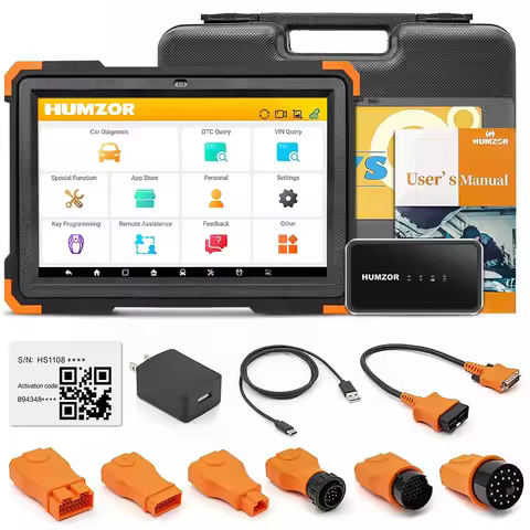 Car Diagnostic Tool For Humzor NS366S OBD2 Car Scanner Tablet Full System For SAS CVT Gear Learning 