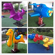 H-Y/ Kindergarten Community Children Outdoor Rocking Horse Outdoor Park Amusement Facilities Double Seesaw the Hokey Pok
