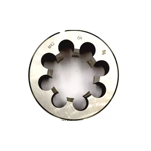 YRFL HSS 1PCS Metric Thread Right Left Round Die M42 M45 X4.5 X4 X3 X2 X1.5 X1.25 Screw Threading Di