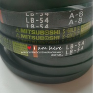 2pcs LB54 Mitsuboshi  5T051-64650  (W9503-22030)  SB54 V  Belt For Harvester parts 688Q EX108  EX118