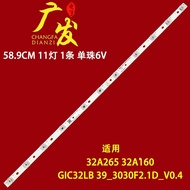 Suitable for TCL 32A261 32A26TCL0 Light Bar 39-3030F2.1 D-V0.4 4C-LB3211-ZM0