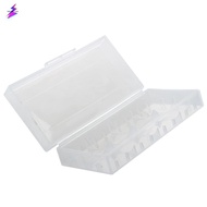 Box for 18650 battery transparent battery holder