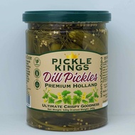 แตงกวาดองดัตช์ผสมผักชีลาว ตราพิ๊กเกิ้ลคิงส์ 510g Pickle Kings Dill Pickles Premium Dutch