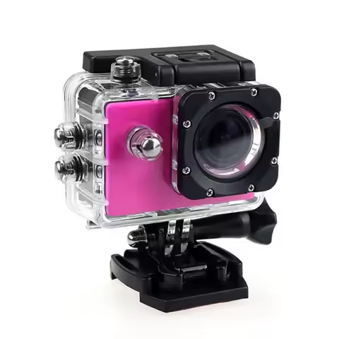 Action Camera Ultra Full HD 1080P 2.0-inch Screen Camcorder Underwater Waterproof Video Recording Sp
