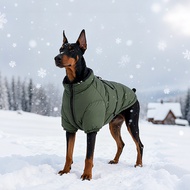 New cross-border Dog clothing large Dog pet Dog cotton clothing Two-legged clothing cotton Coat Flee