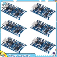 【ouwym9al】6PCS for Charging Module with Battery Protection 18650 5V Micro-USB 1A Charge Board for 18