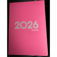 2026 MONTHLY PLANNER DAIRY B5