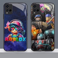 N-41 Roblox HD Glass Casing for VIVO Y21t Y33s Y21 V30 Lite Y21s V19 Y73 Y33t Pro 5G Case