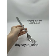 Food Grade 410 Stainless Steel Dinner Fork Thick, Rust-Resistant Stainless Steel Fork/