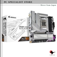 GIGABYTE B650M AORUS ELITE AX ICE, compatible with AMD Ryzen 7000 series, Socket AM5, DDR5, White co