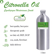 citronella essential oil 100% pure minyak atsiri sereh wangi - 100ml