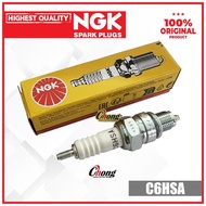 YAMAHA NGK Spark Plug SRL110/115/Fi/EZ115/Avantiz/Gear/Solariz/EX5 Dream/Wave (C6HSA) 100% Original 
