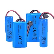 Li-ion14500 7.4V 1200mAh SM-3P 4Pin Battery Rechargeable and charger Electric remote control toy