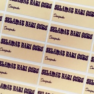 STICKER HARI GURU