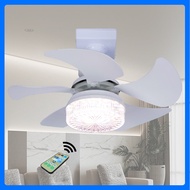 【GuangMao】E27 Socket Ceiling Fan With Light Small Ceiling Fan Exhaust Fan in Toilet/Kitchen
