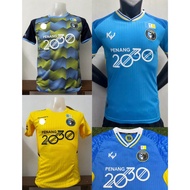 Jersey Penang FC 2023 Home &amp; Away Kit Player Issue Football Jersey Shirt Sublimation Soccer Baju Lelaki