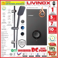 Livinox DC Pump Water Heater LWH-LS400-DC-GM DC Inverter Silent Pump Instant Water Heater Gun Metal