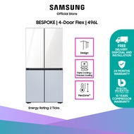 Samsung BESPOKE 496L 4-Door Flex Fridge | Auto Ice Maker | UV Deodorising Filter | 10 yrs motor warranty | F-RF60F1735B48