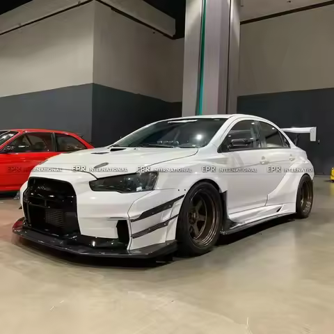 Suitable Lancer X – Varis 3rd Gen Fiber Widebody Full Body Kit, Complete Exterior Upgrade