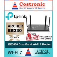 TP-Link Archer BE230 BE3600 WiFi 7 Router Budget-Friendly High-Speed Wireless Performance