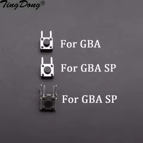 For GBA Gameboy Advance SP Left Right Shoulder Trigger Button Switches For GBA SP L R Key Micro Swit