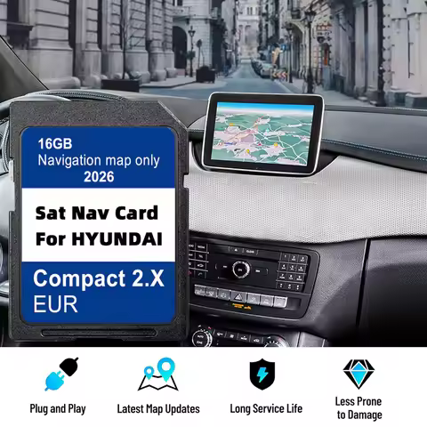 Maps Europe UK Update Sat Nav for Hyundai H1 i20 Santa Fe Grand Santa Fe Tucson 2026 Navigation GEN2