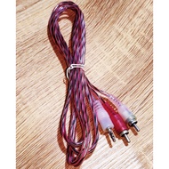 2 IN 1 RCA Cable 2 IN 1 Audio Cable/ 2 IN 1 Aux Cable 3.5mm Jack hp to Speaker