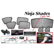 NINJA SUNSHADE FOR BENZ W205 C-CLASS(7PCS)