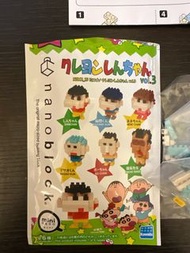 Shinchan Nanoblock 蠟筆小新 盲盒 積木