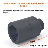 Hexagonal Extension Socket 36mm