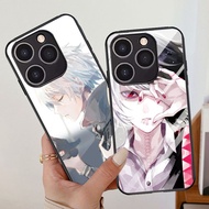 T-33 Tokyo Ghoul Tempered Glass Casing for Infinix Hot Smart Note 30i 40 HD 40i 8 Pro Plus Case