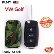 1pcs Silicone Car Key Case Protection VW Golf