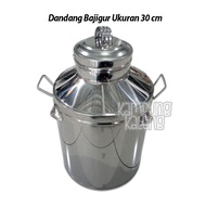 Bajigur Steamer Size 30 cm Stainless Steel Pot Steamer Pot