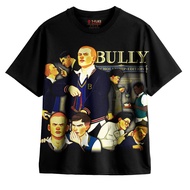 BULLY GAME TSHIRT OVERSIZE UNISEX BLACK - TFIKS