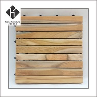 (SATUAN) LANTAI KAYU JATI/ PARKET LANTAI KAYU JATI / PARQUET / UBIN KAYU JATI TERLARIS Termurah !!!