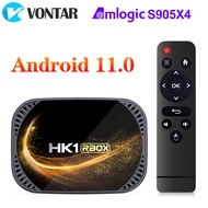 HK1 X4S Smart TV BOX Amlogic S905X4 Android 11.0 Dual Wifi Support 4K Google Voice Assistant Youtube Media Player 2GB 4GB 32GB TV Receivers
