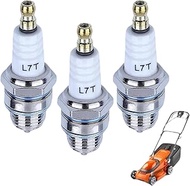 Pack of 3 Spark Plugs Replacement Part for NGK BPMR7A, L7T, B6HS, B4-LM, and Champion J19LM, J17LM, 