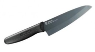 FOREVER櫻血清超滑陶瓷菜刀，黑，雙刃160毫米RB-16B