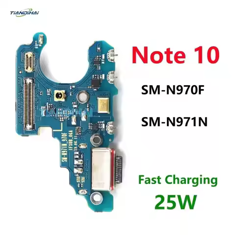 Note10 USB Charging Board Dock For Samsung Galaxy Note 10 N970F N971N 4G 5G Port Connector Charger T
