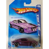 UNGU Hot Wheels Hotwheels 67 Shelby GT-500 purple 67 Shelby GT500 purple Shelby GT 500 purple purple