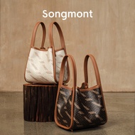 Spot Goods Songmont Mountain Has Pine Half-Day Leisure National Style Presbyopic Series Medium Vegetable Basket Large Capacity Commuter Hand-Carrying Bag